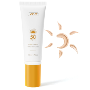 VGO Tinted Sunscreen for Face SPF 50